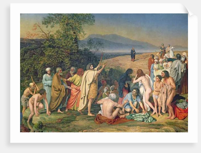 The Appearance of Christ to the People 1837-57 by Aleksandr Andreevich Ivanov