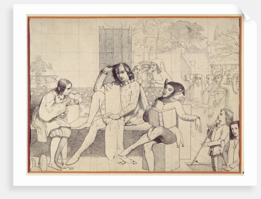 Twelfth Night, c.1850 by Walter Howell Deverell