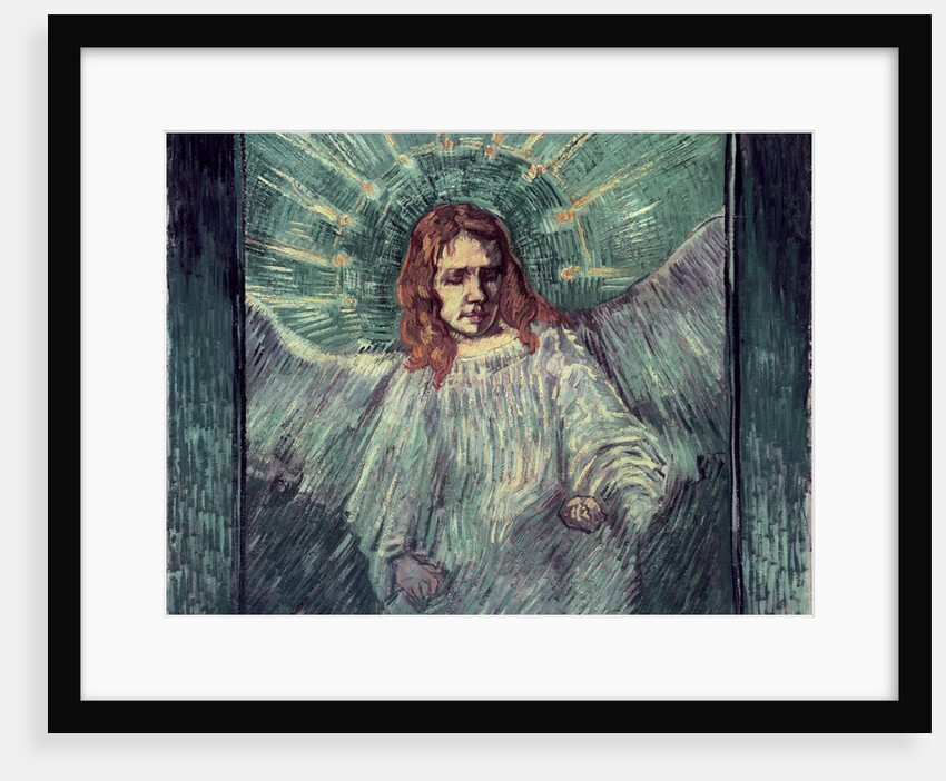 Head of an Angel, after Rembrandt, 1889 by Vincent van Gogh