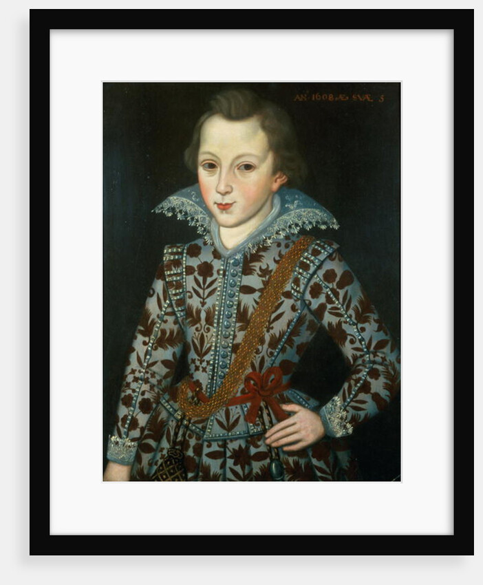 Portrait of a Young Boy, Aged Five by Robert the Elder Peake