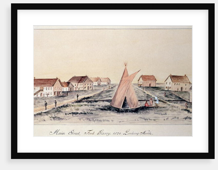 Main Street, Fort Gary by John Simpson