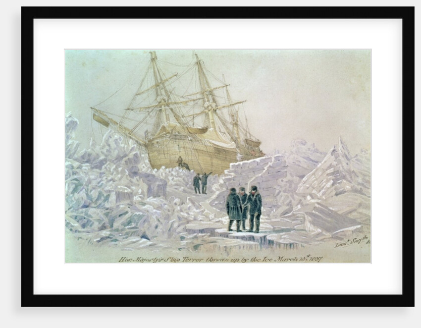 Incident on a Trading Journey: HMS Terror Thrown up by the Ice, March 15th 1837 by Lieutenant Smyth