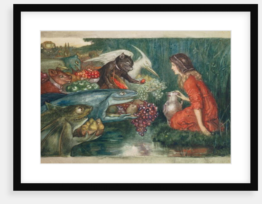 Goblin Harvest, c.1910 by Amelia M. Bowerley or Bauerle