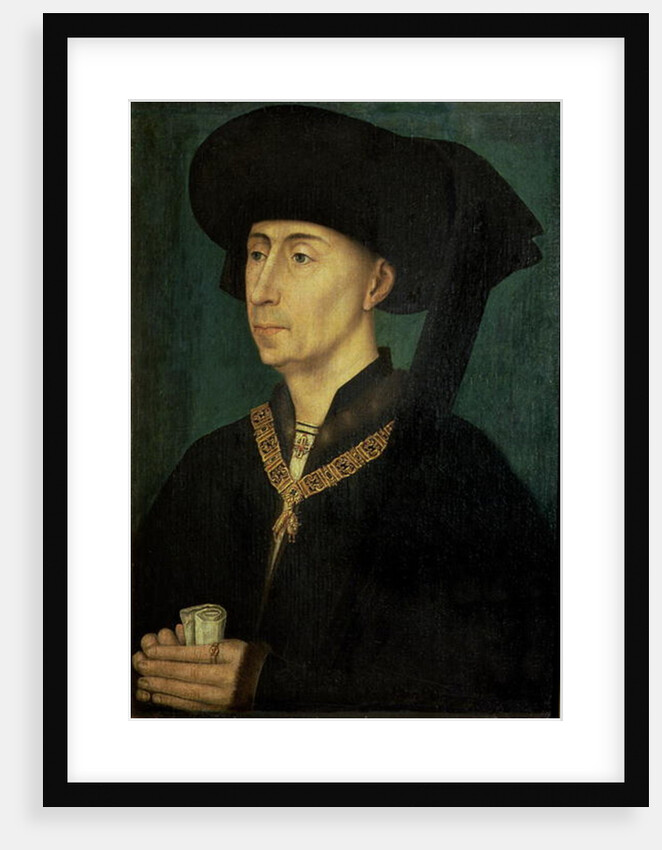 Portrait of Philip the Good Duke of Burgundy by Rogier van der Weyden