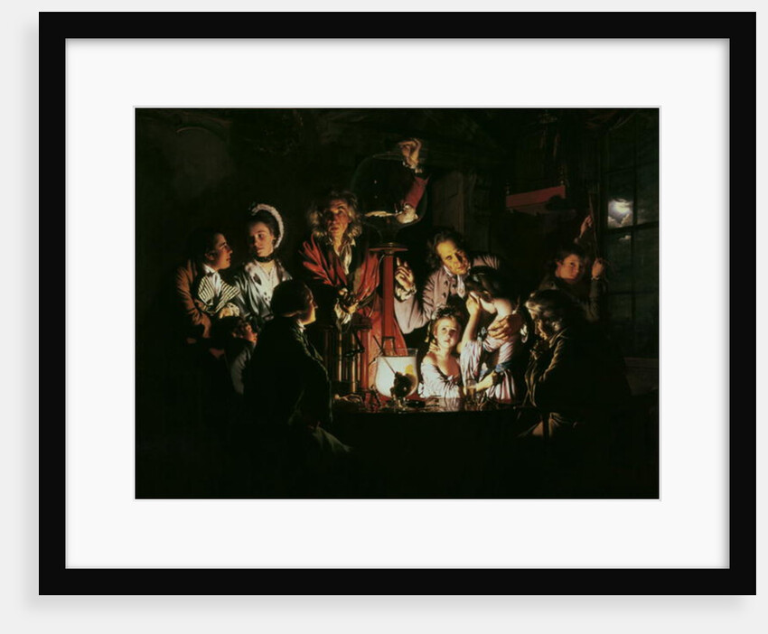 An Experiment on a Bird in the Air Pump, 1768 by Joseph Wright of Derby