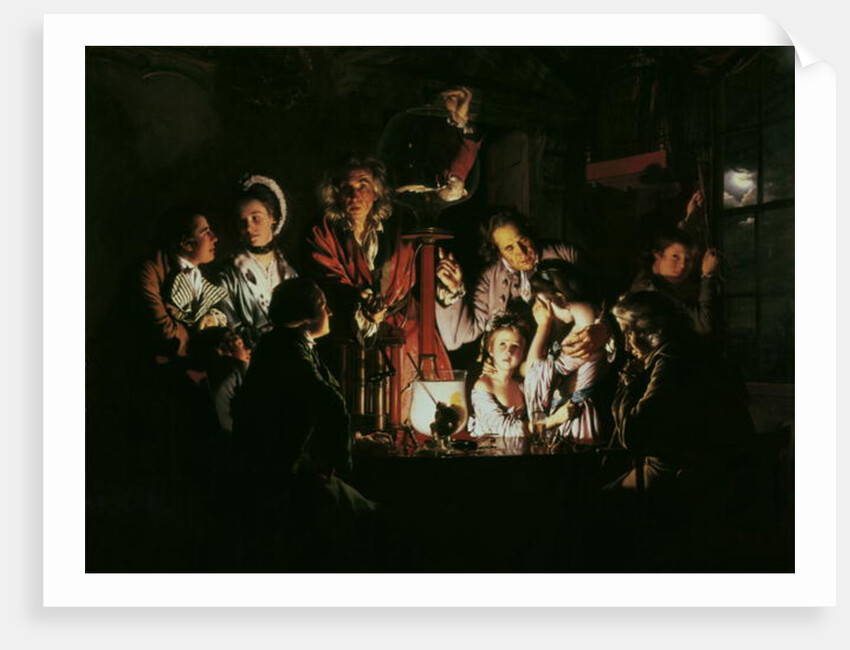 An Experiment on a Bird in the Air Pump, 1768 by Joseph Wright of Derby
