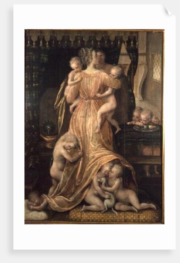 Allegory of Abundance by Master of Flore