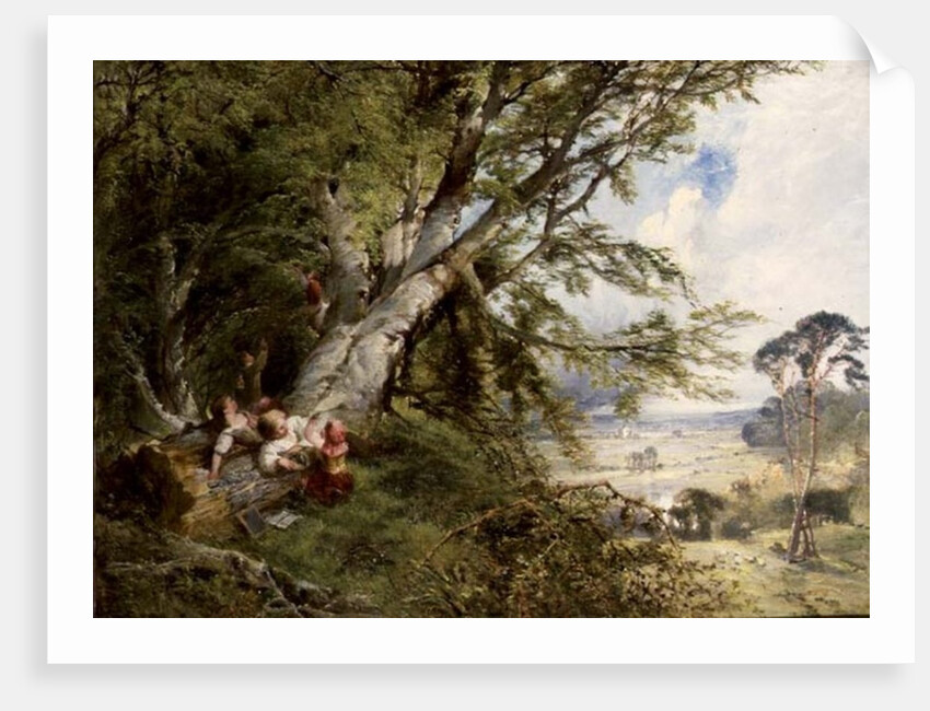 The Bird's Nest by John Linnell