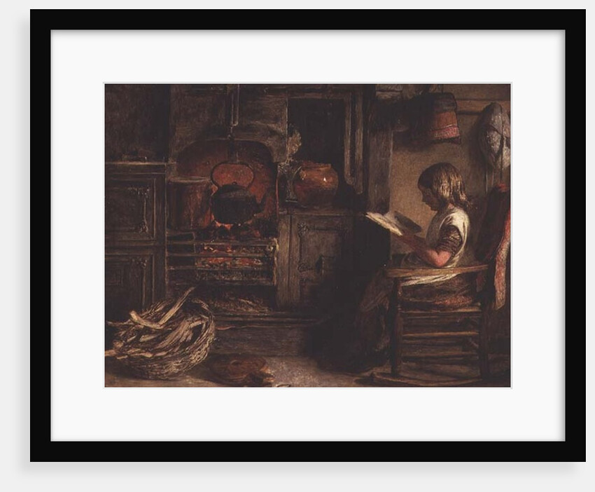 The Cottage Fireside by John Dawson Watson