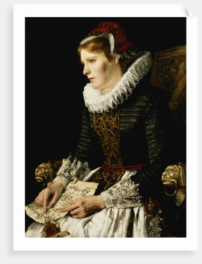 Portrait of a Noble Woman by Paula Monje