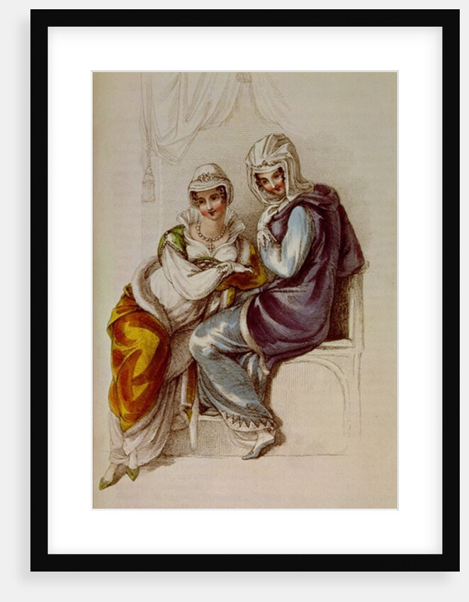 Opera dresses, Ackermann print, 1811 by Anonymous