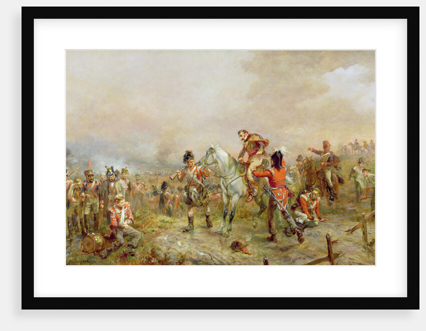 The Field at Waterloo by Robert Alexander Hillingford
