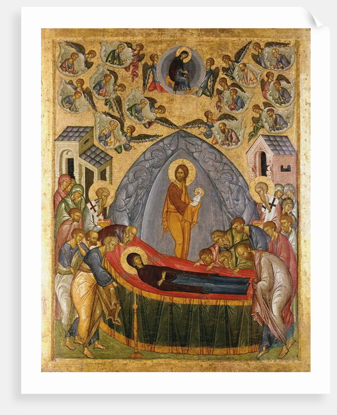 Dormition of the Mother of God, 1500-25 by School Russian