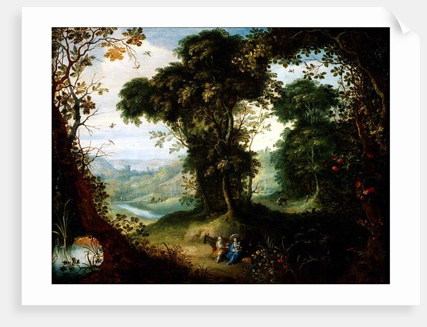 Rest on the Flight to Egypt by Jasper van der Laanen