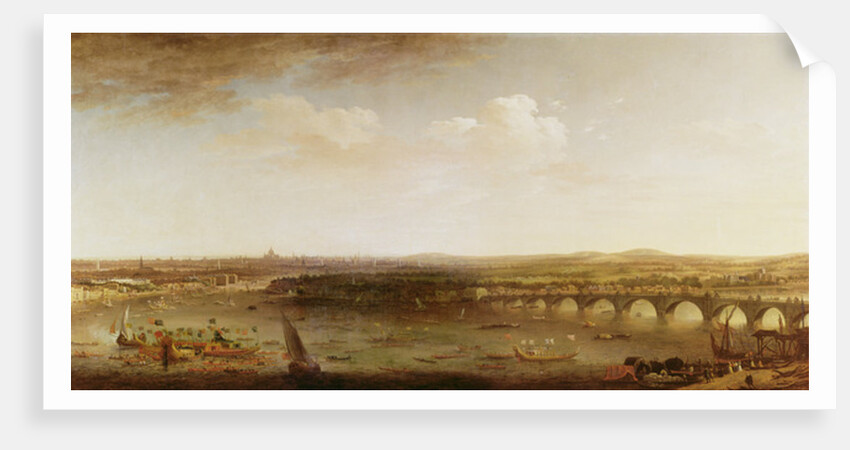 Thames and Westminster by Robert Griffier