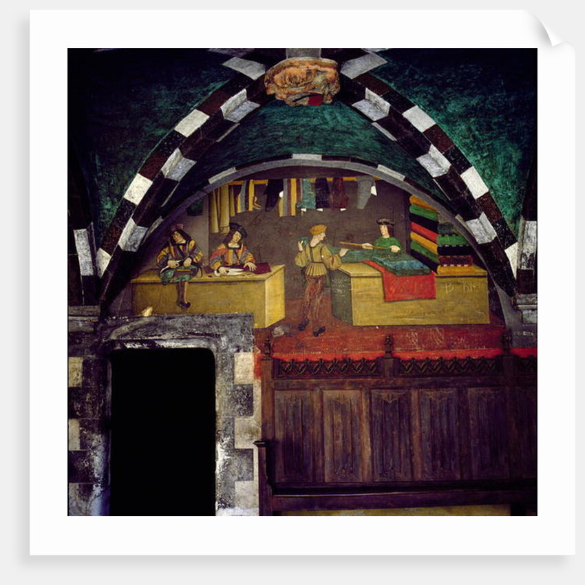 The Tailor's Shop by Italian School