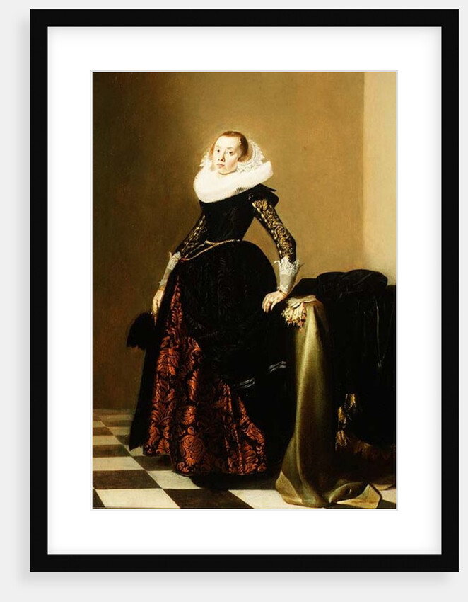 Portrait of a Lady by Jan Miense Molenaer