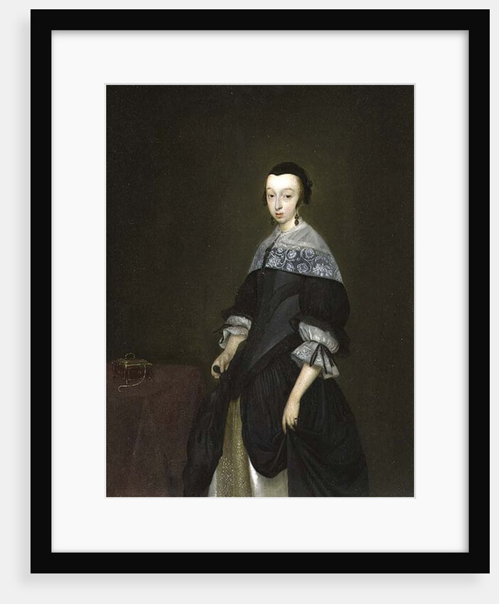 Portrait of a Lady, c.1667-8 by Gerard ter Borch or Terborch