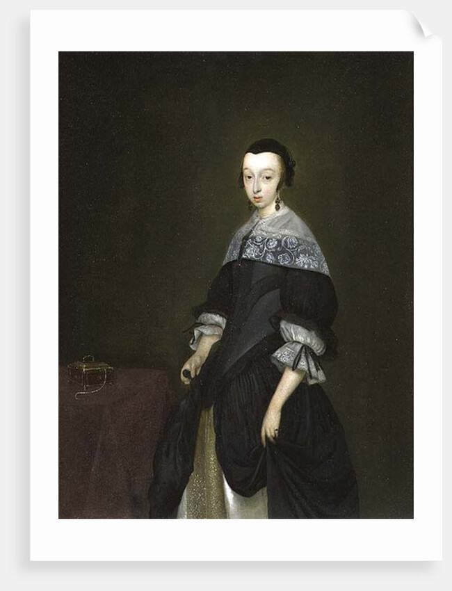 Portrait of a Lady, c.1667-8 by Gerard ter Borch or Terborch