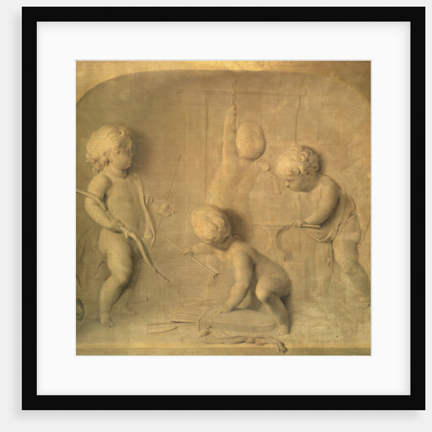 Putti Fashioning Cupid's Arrows by Jacob de Wit