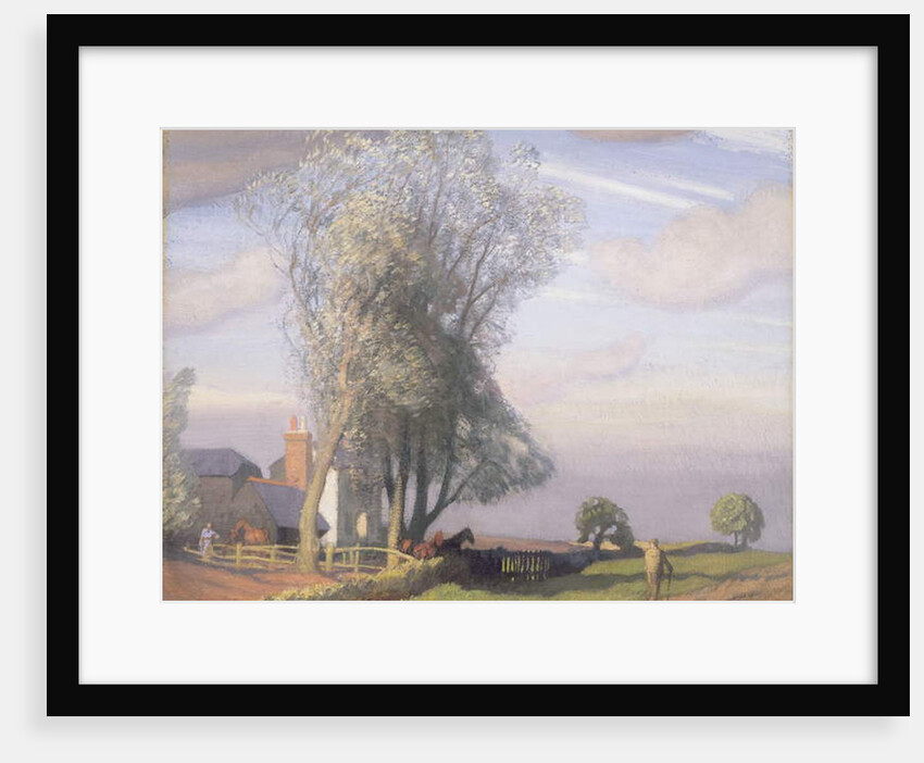 Willow Tree Farm, c.1928 by George Clausen