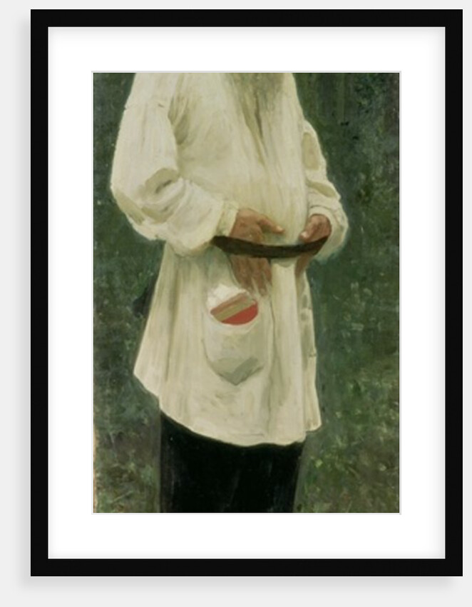 Portrait of Lev Tolstoy 1901 by Ilya Efimovich Repin