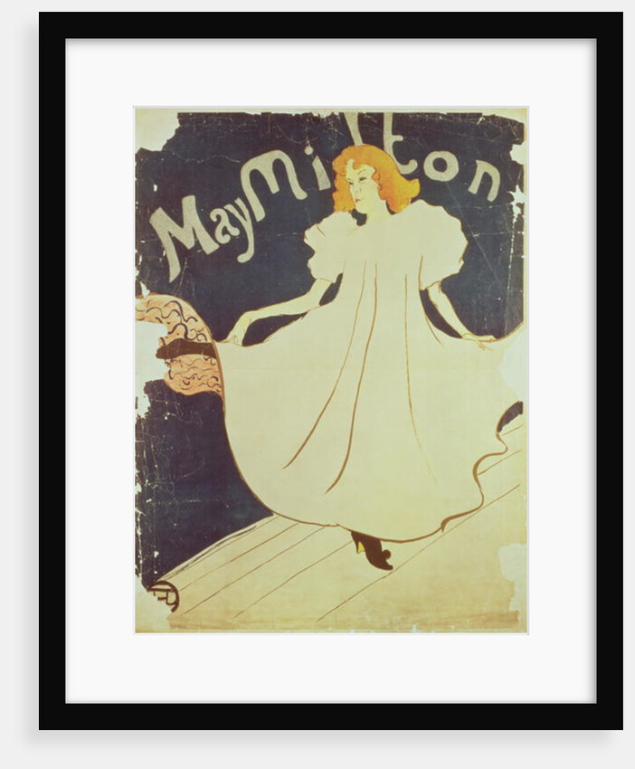 May Milton, France, 1895 by Henri de Toulouse-Lautrec