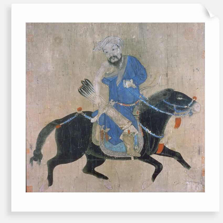 Mongol archer on horseback, 15th-16th century by Ming Dynasty Chinese School