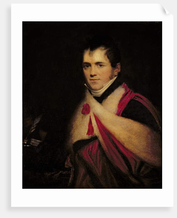 Portrait of Rev. Edward Daniel Clarke c.1822 by John Opie