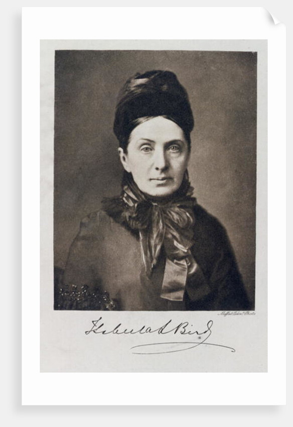 Portrait of Isabella Bird Bishop, 1881 by English Photographer