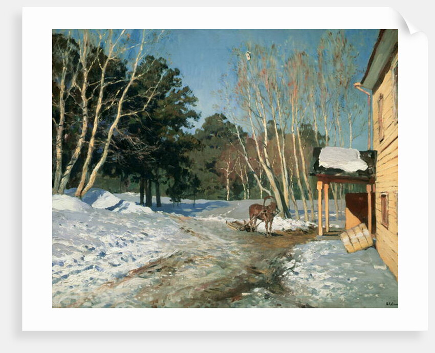 March, 1895 by Isaak Ilyich Levitan