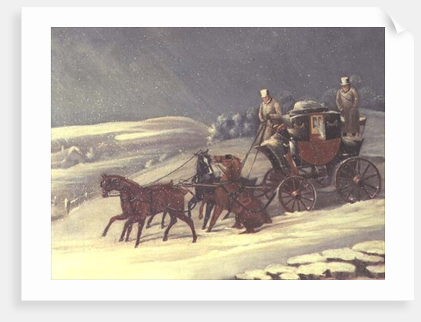 Coach and Four by English School