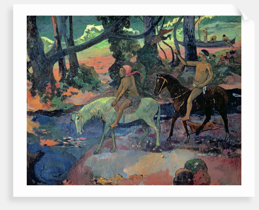 The Escape, The Ford, 1901 by Paul Gauguin