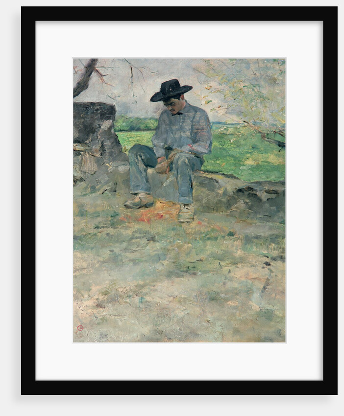 Young Routy at Celeyran, 1882 by Henri de Toulouse-Lautrec