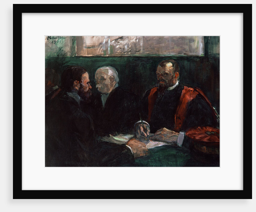 Examination at the Faculty of Medicine, 1901 by Henri de Toulouse-Lautrec