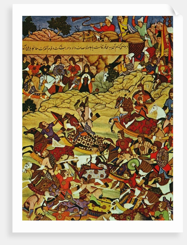 Genghis Khan In Battle Preceded By Gebe One Of His Generals Posters Genghis Khan In Battle Preceded By Gebe One Of His Generals Posters