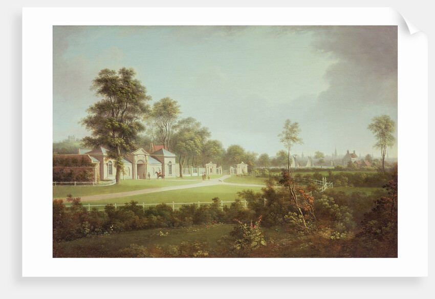 Annefield with Glasgow beyond, c.1800 by Alexander Nasmyth
