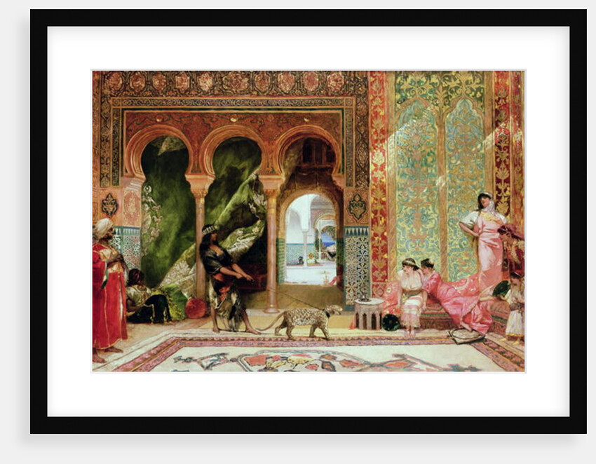 A Royal Palace in Morocco, 19th century by Benjamin Constant