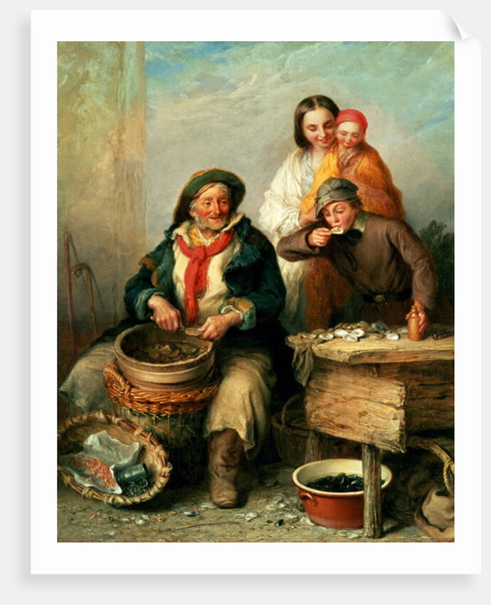 Oysters, Young Sir? by Henry Perlee Parker