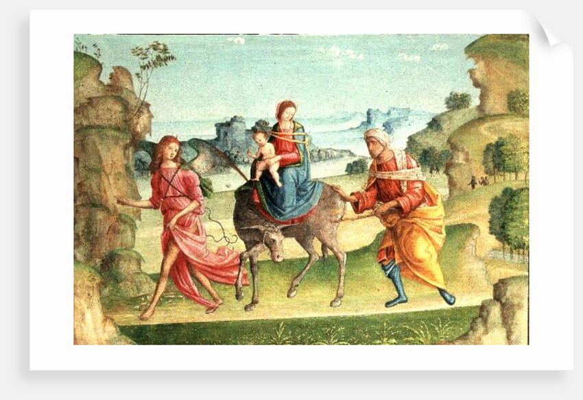 Flight into Egypt, 16th century by Marco Meloni