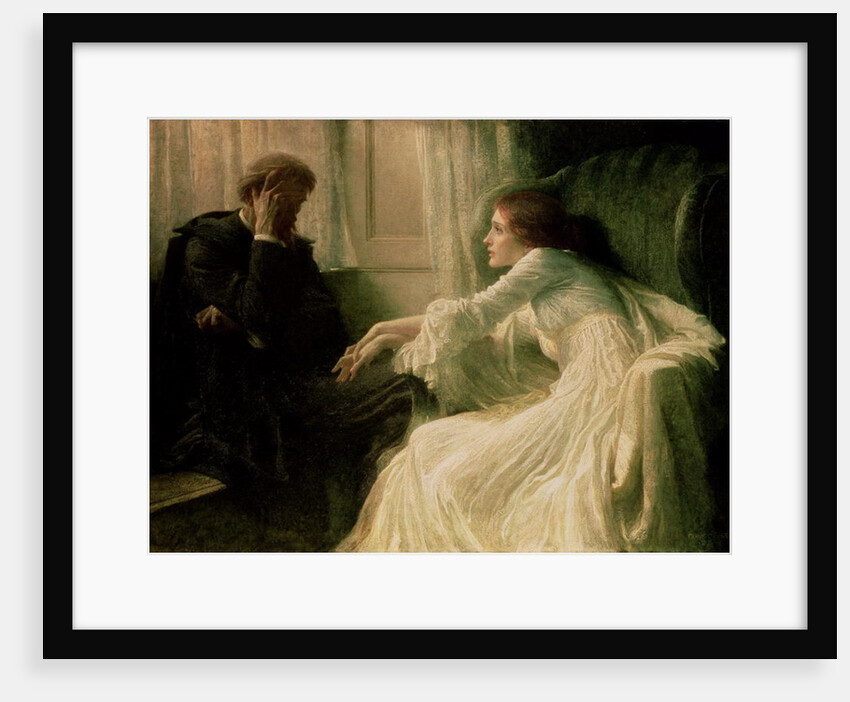 The Confession, 1896 by Frank Dicksee