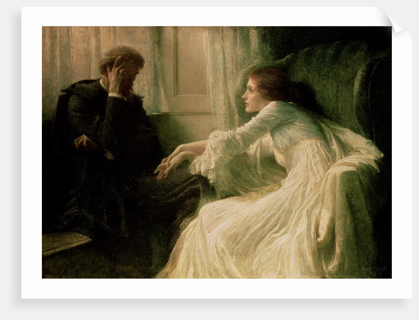 The Confession, 1896 by Frank Dicksee