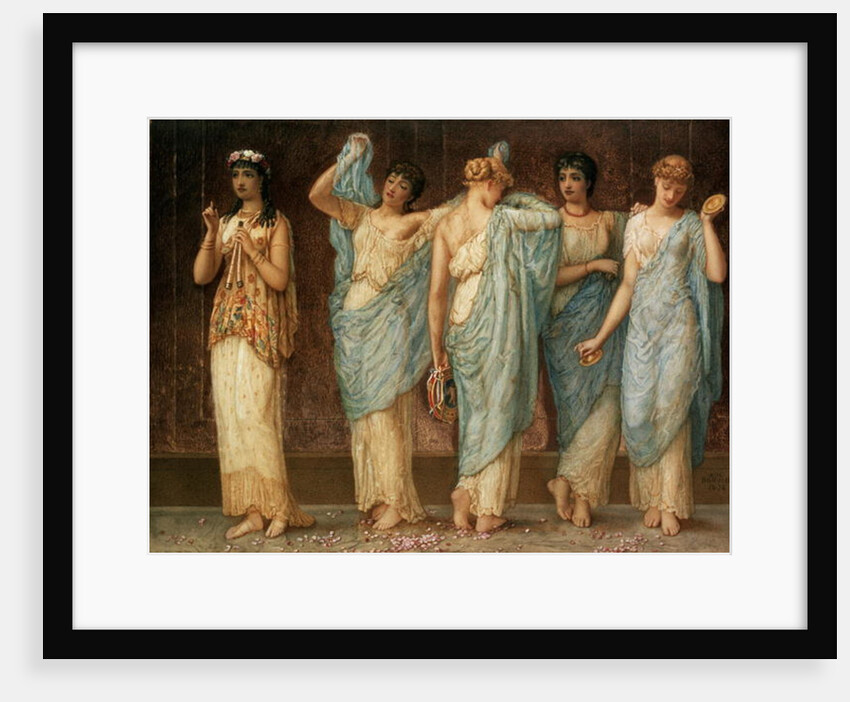 Ready for the Dance by Augustus Jules Bouvier
