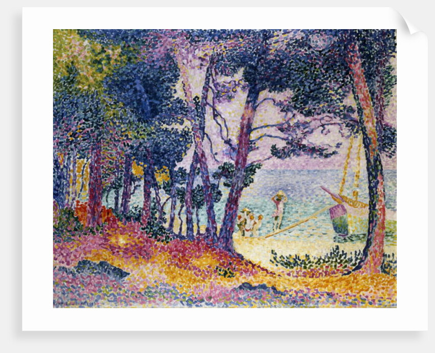 The Pine Wood, 1906 by Henri-Edmond Cross