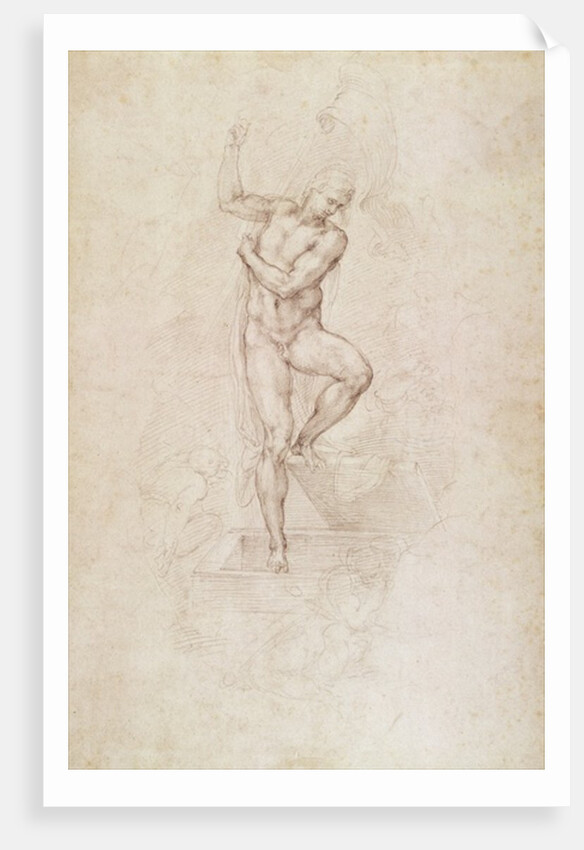 W.53r The Risen Christ by Michelangelo Buonarroti