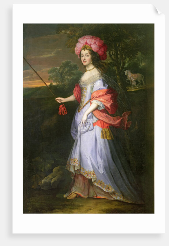 A Lady in Masquerade Costume, c.1679 by John Michael Wright