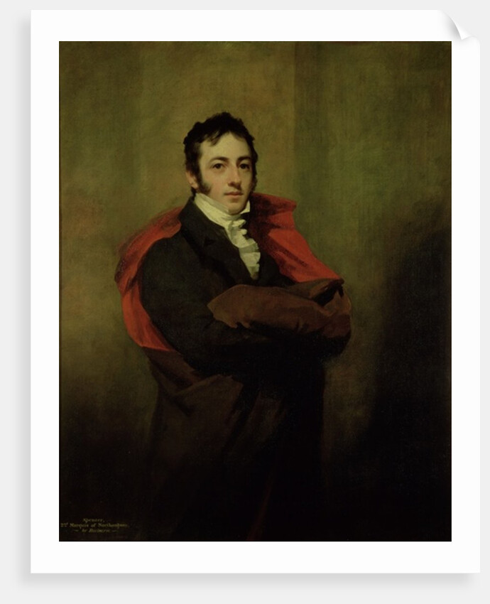 Spencer, 2nd Marquess of Northampton, 1821 by Henry Raeburn