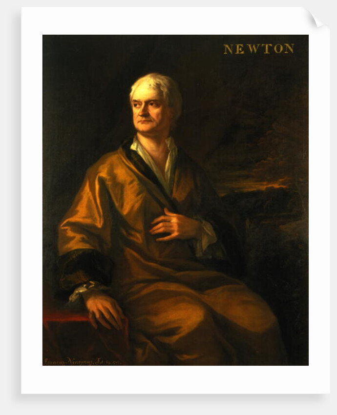 Sir Isaac Newton, 1710 by James Thornhill