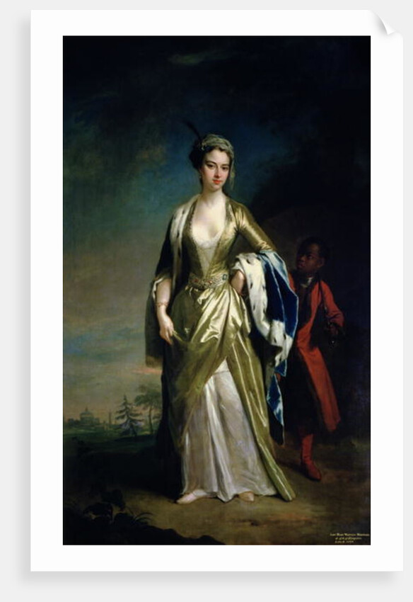 Lady Mary Wortley Montagu, c.1725 by Jonathan Richardson