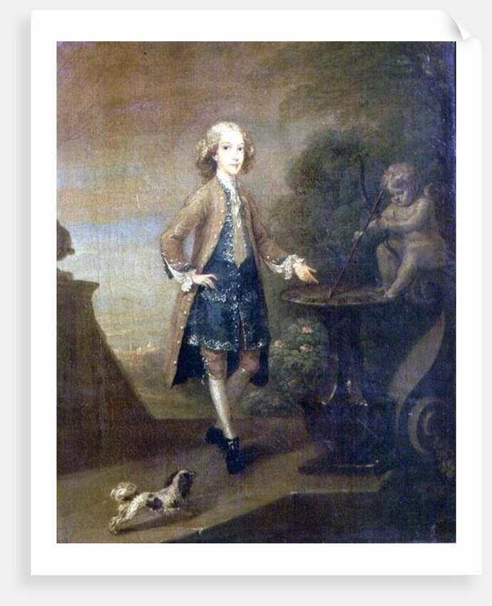 Horace Walpole, aged 10, 1727-8 by William Hogarth